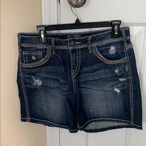 Silver Suki Size 29 Jean Shorts